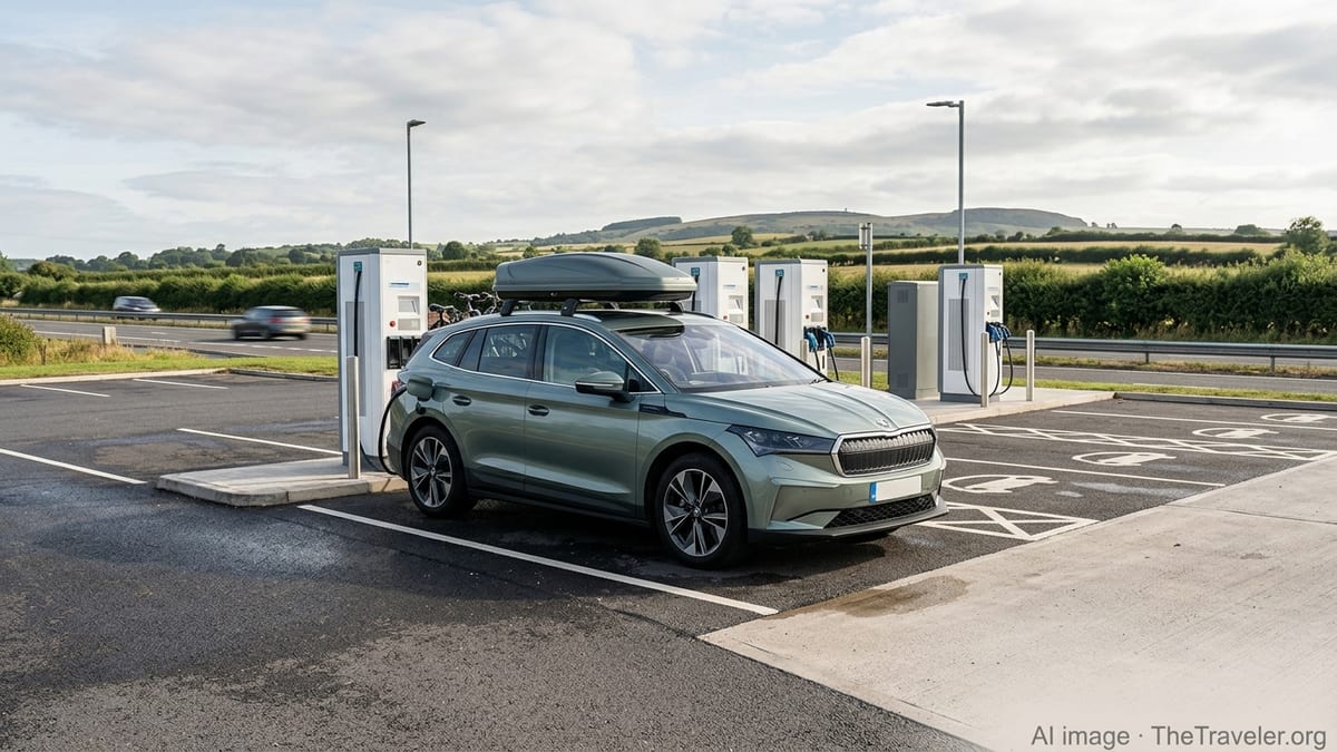 New Electric SUV Supercharges UK Road Trip Travel