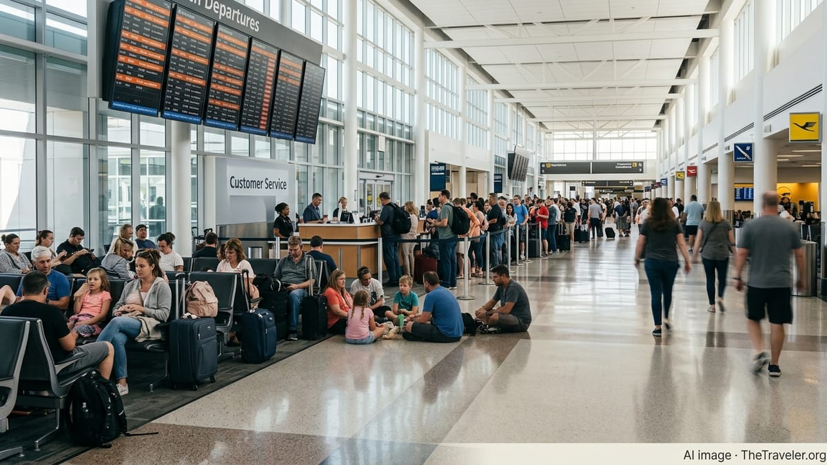 Hundreds Stranded as Orlando Airport Flight Delays Mount