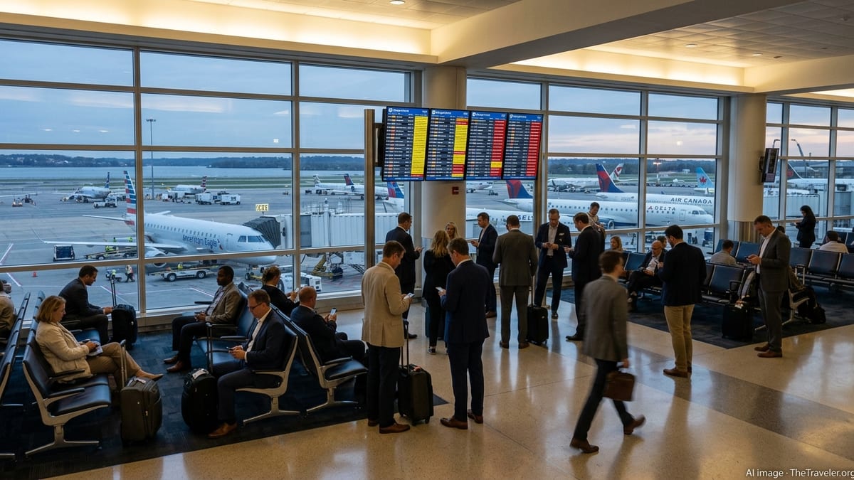 Flights Suspended and Delayed at Reagan National Ripple Across Key Routes
